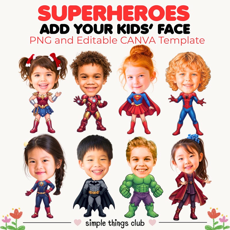 Super Hero Png Boy - Etsy