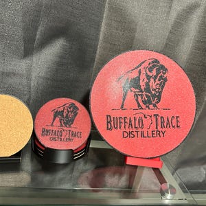 Buffalo Trace Bar Sign and Coaster Set