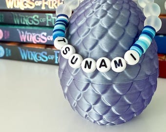 Tsunami Bracelet: Wings of Fire Inspired Heishi Bead Jewelry