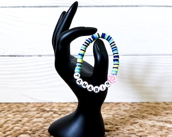 Wings of Fire Bracelet: Tamarin Heishi Bead Dragon Jewelry