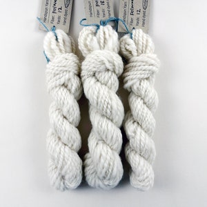 Handspun Yarn Pack - Undyed - Mini Skeins for Weaving