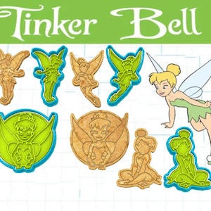 butterfly girl - Cookie cutters (cutter - stamps), Polymer clay cutters - STL file for 3D printing