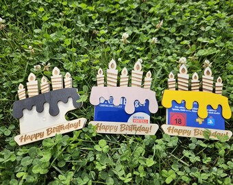 Gift card, gift card holder, voucher card, give as a gift
