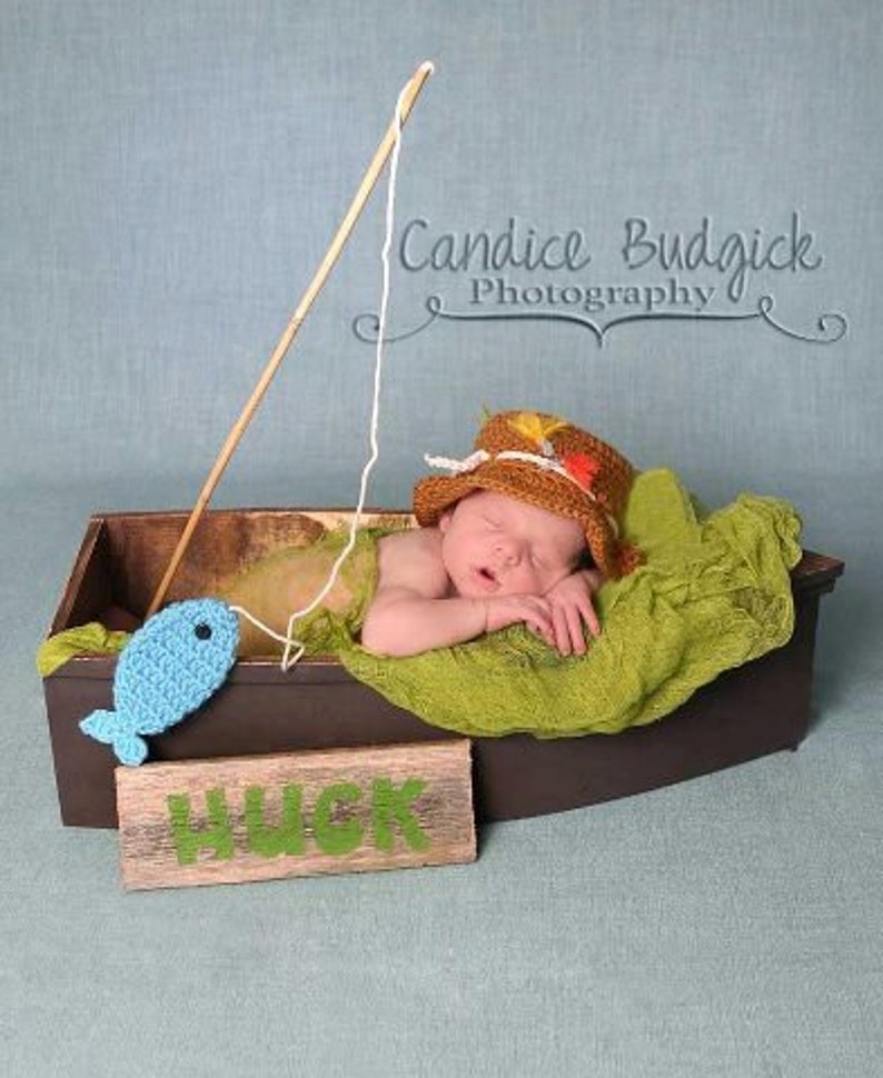 newborn fishing hat