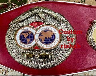 IBF ボクシング世界チャンピオンベルト 赤 IBFボクシング 世界チャンピオンベルト レプリカ｜Yahoo!フリマ