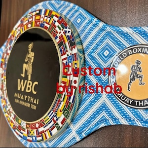 WBCムエタイ世界チャンピオンベルト（大人用） - Etsy 日本