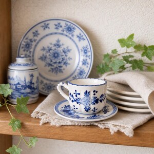 Delft Blue Holland Tea Cups - Etsy