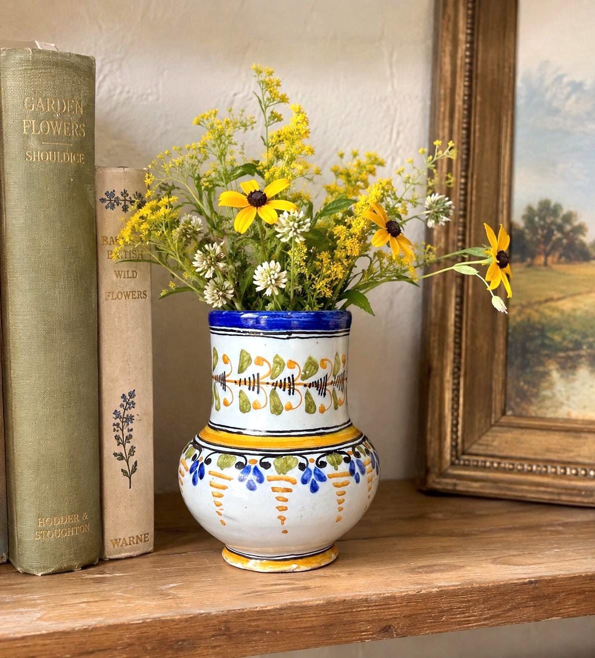 Vintage Spanish Talavera Ceramic Pottery - Etsy