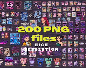 200+ Saja Boys Boy Band PNG Bundle, Girl Dinner Png, Kpop Demon Inspired Movie PNG, Demon Hunters png, Kpop Shirt Sublimation Designs