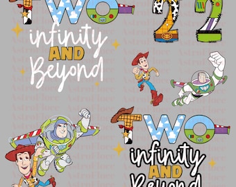 Two Infinity And Beyond Birthday PNG, Toy Story Birthday Boy Png, Disneyland Toy Story Birthday Png, To Infinity And Beyond Digital Download