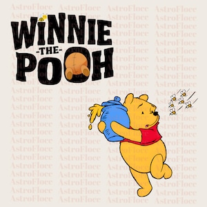 Classic Winnie the Pooh PNG Clipart Bundle, Pooh Baby shower, Classic Pooh Bundle, Winnie the Pooh watercolor, Vintage Winnie the Pooh
