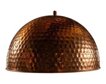 Hammered Copper Pendant Light Handmade – Kitchen Island Lighting Rustic Farmhouse – Copper Hanging Lamp – Modern Ceiling Light Fixture Decor