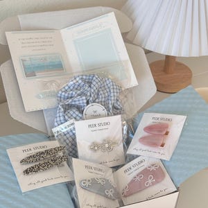 Hair Accessories Gift Box - Hair Clips & Scrunchies Set