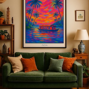 Kerala Wall Art Print