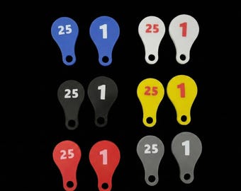 Kanadisches Einkaufswagen Schlüssel Set - Loonie & Quarter Token für Einkaufswägen 3D