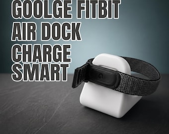 Base de carga/organizador de escritorio impreso en 3D para Google Fitbit Air, soporte para gestión de cables