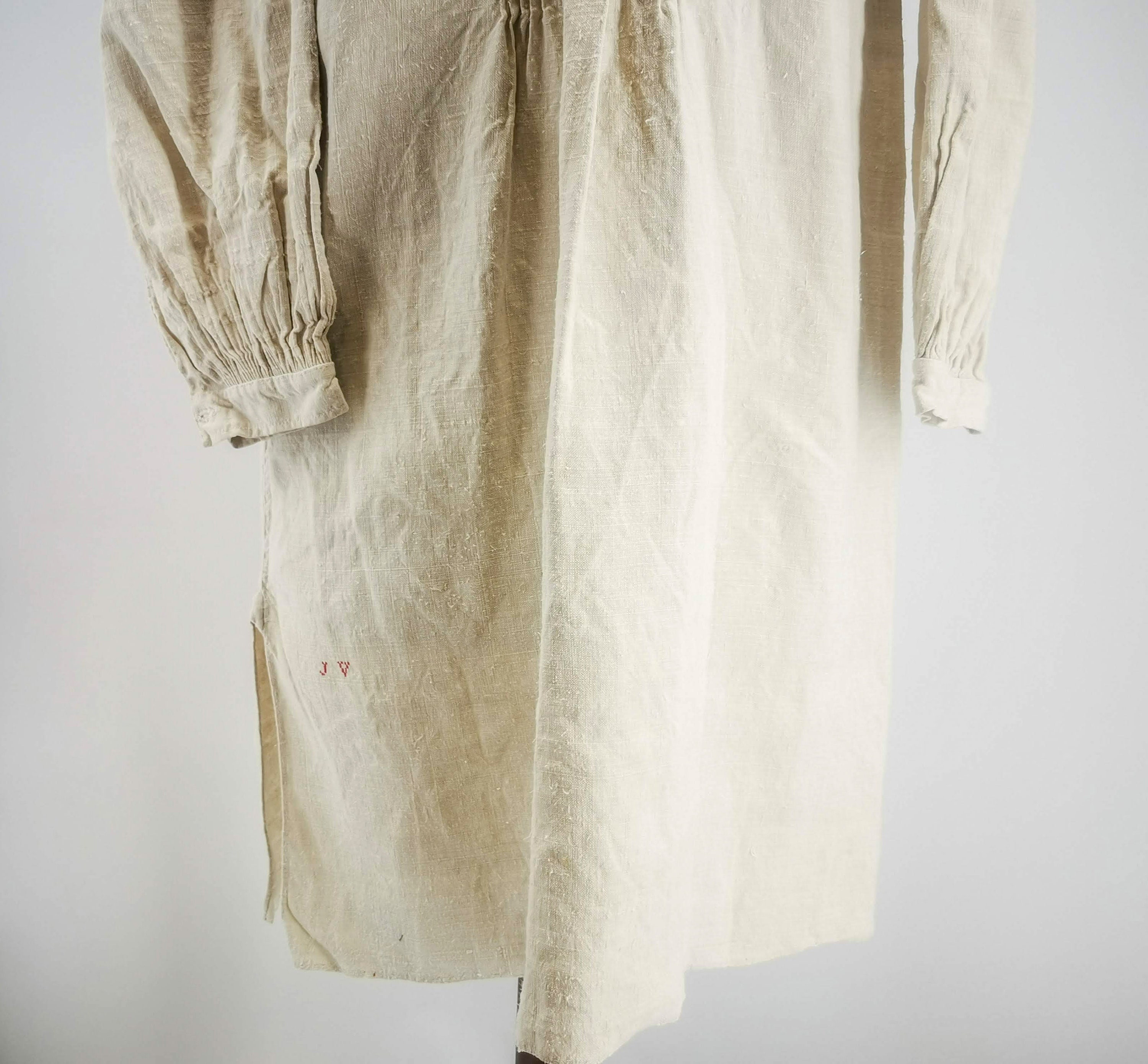 小物 30s-40s French Vintage Heavy Hemp Apron 30s-40s French Vintage Heavy Hemp Apron