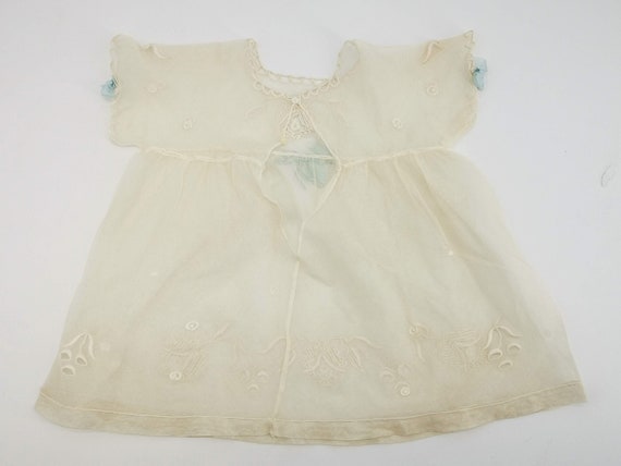 Antique French dress for baby, Edwardian era dres… - image 9