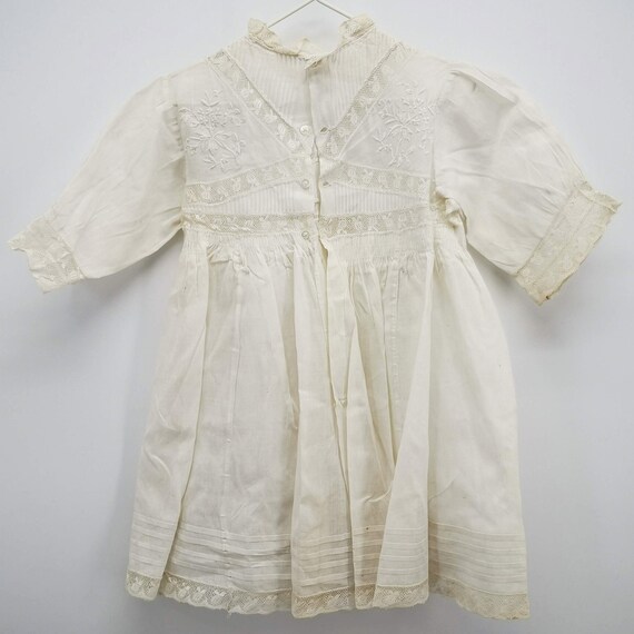 Antique French dress for baby, Edwardian era baby… - image 8