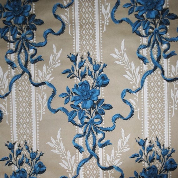 Téléchargement gratuit Images Francais Ancien Papier Peint Rubans Roses Bleues Etsy le plus cool salutations