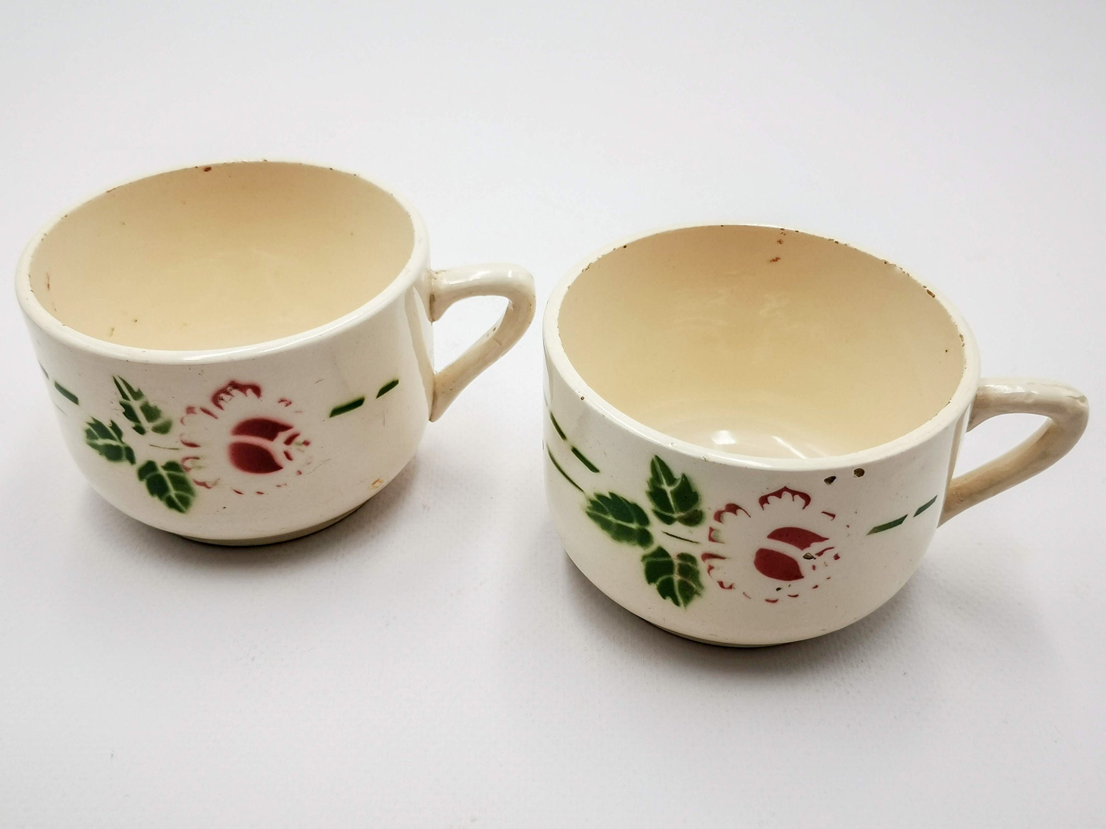 Lesser & Pavey - Tazza da caffè in ceramica per casa o lavoro, grandi tazze per bevande calde, 2 tazze da tè e caffè con lavanda e api, Jennifer Rose Gallery