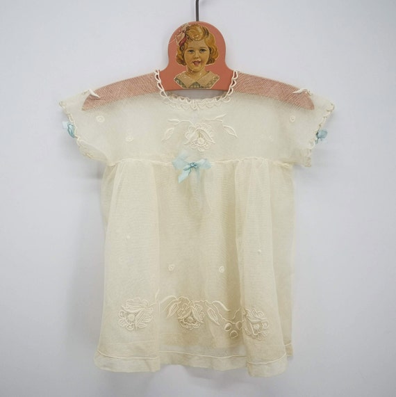 Antique French dress for baby, Edwardian era dres… - image 3