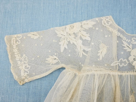 Antique French dress for baby, Edwardian era baby… - image 4