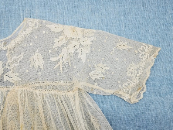 Antique French dress for baby, Edwardian era baby… - image 3