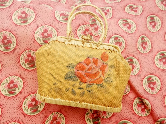 Antique french small size purse for young girl or… - image 1