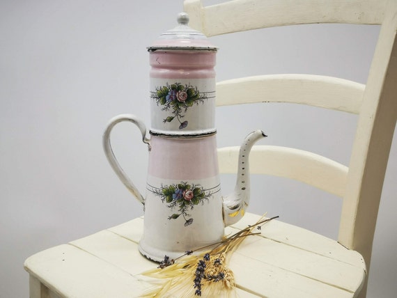 オーストリア製 アンティーク ポット