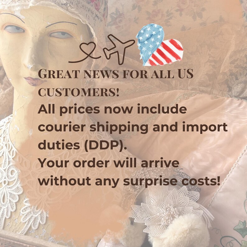 Antique French Silk Drawstring Bag, Lace & Chiffon Flapper Purse image 11
