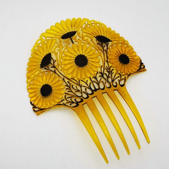 Auguste Bonaz 髪飾り アンティーク/ビンテージ/ヘアアクセサリー 美術品・アンティーク・コレクション Auguste Bonaz 髪飾り