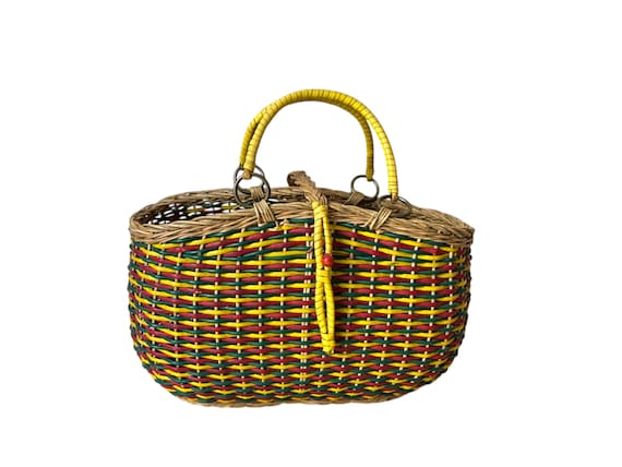 かごバッグ/ストローバッグ France vintage bag ストローバッグ – VINTAGE SELECT SHOP MAISON DE VII（メゾンドヴィ）