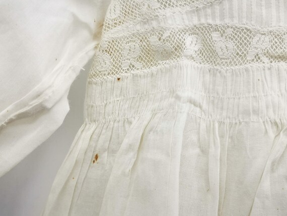 Antique French dress for baby, Edwardian era baby… - image 6