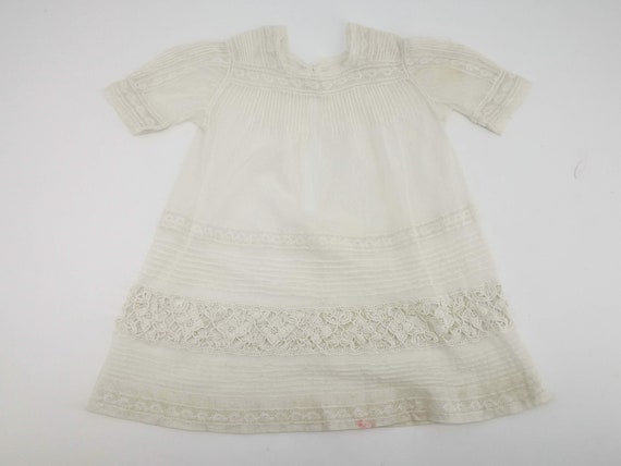 Antique French dress for baby, Edwardian era dres… - image 6