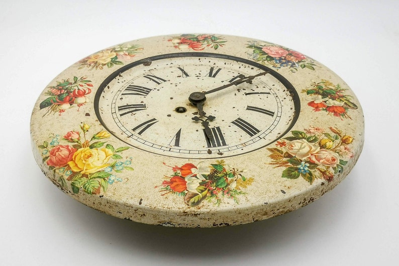 Antique Wall Pendulum Clock French Mural Clock in Etsy