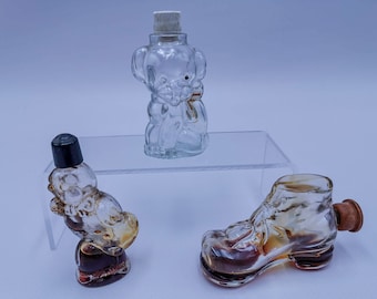 Antique Miniature Perfume Bottles, Collectible Novelty Shapes, 1920s-1950s