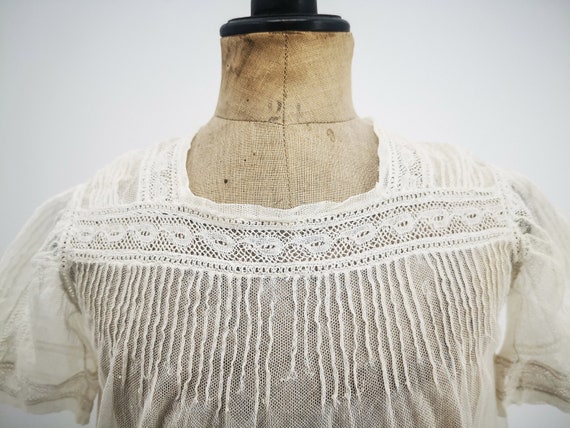 Antique French dress for baby, Edwardian era dres… - image 8