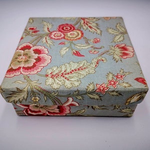 Antique FRENCH FABRIC Box Boudoir Box With Indienne Fabric - Etsy