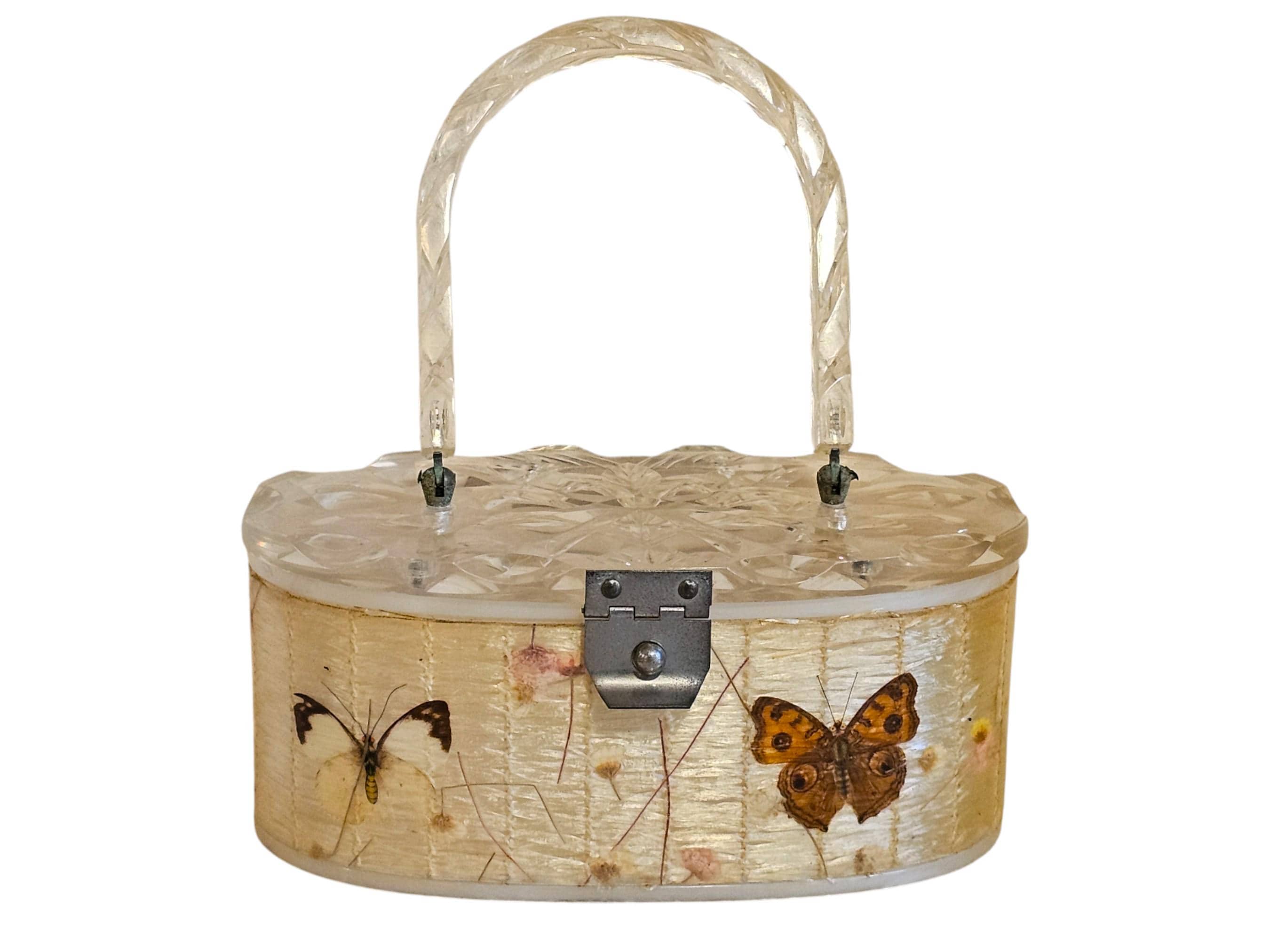 専用 USA VINTAGE RIALTO LUCITE PURSE BAG Rialto Lucite Purse - Etsy