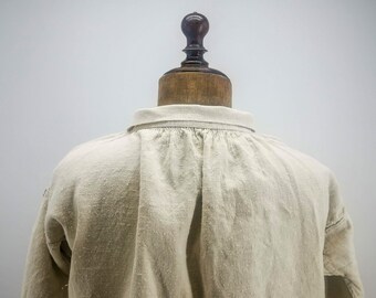 小物 30s-40s French Vintage Heavy Hemp Apron Handmade Vintage French Apron — The Vintage Round Top