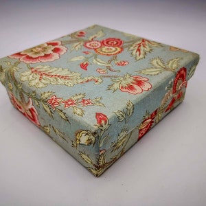 Antique FRENCH FABRIC Box Boudoir Box With Indienne Fabric - Etsy