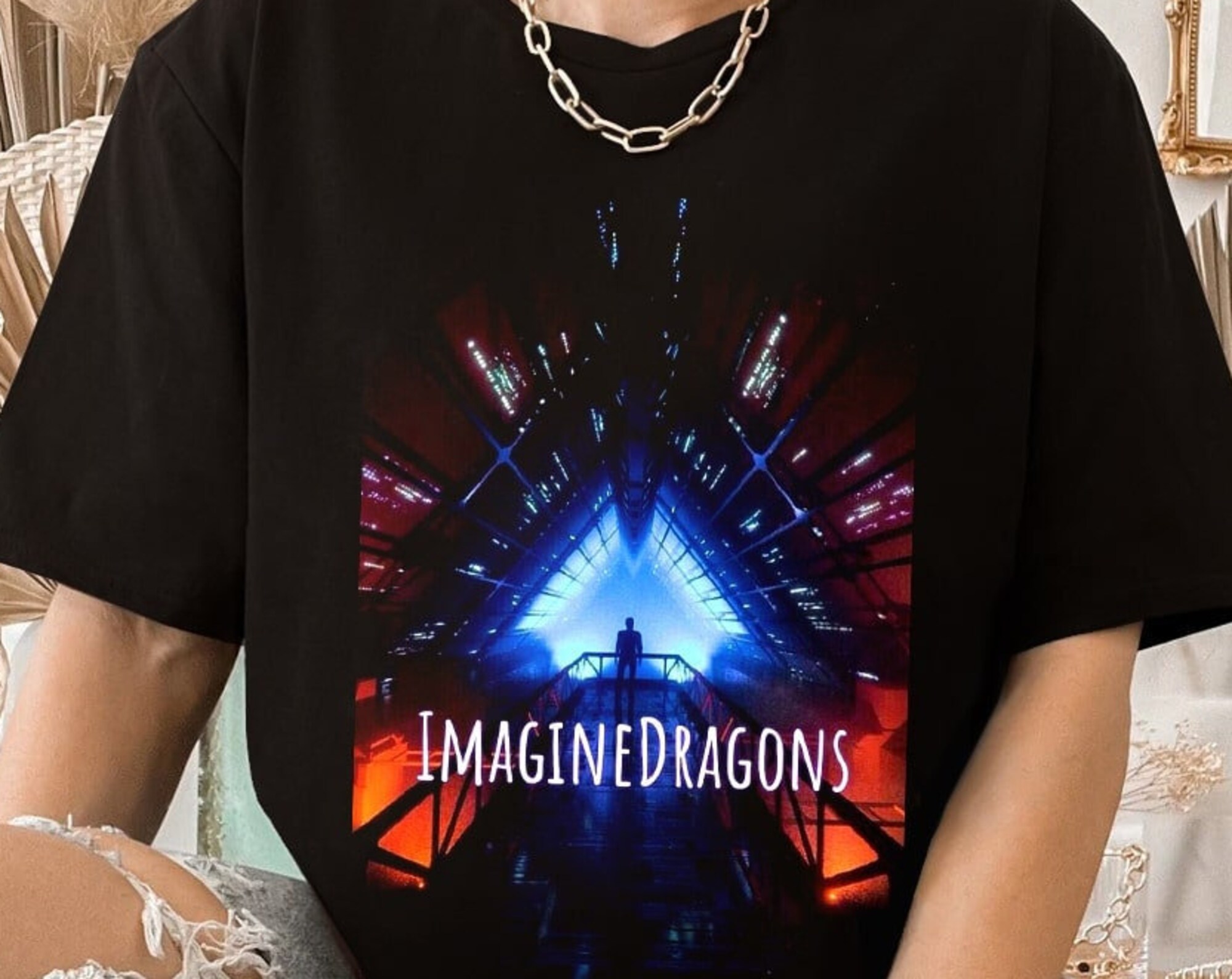 Vintage Imagine Dragons Band Tour 2022 T-Shirt Vintage Imagine Dragons Band Tour 2022 T-Shirt