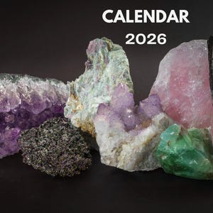 CRYSTAL CALENDAR 2026