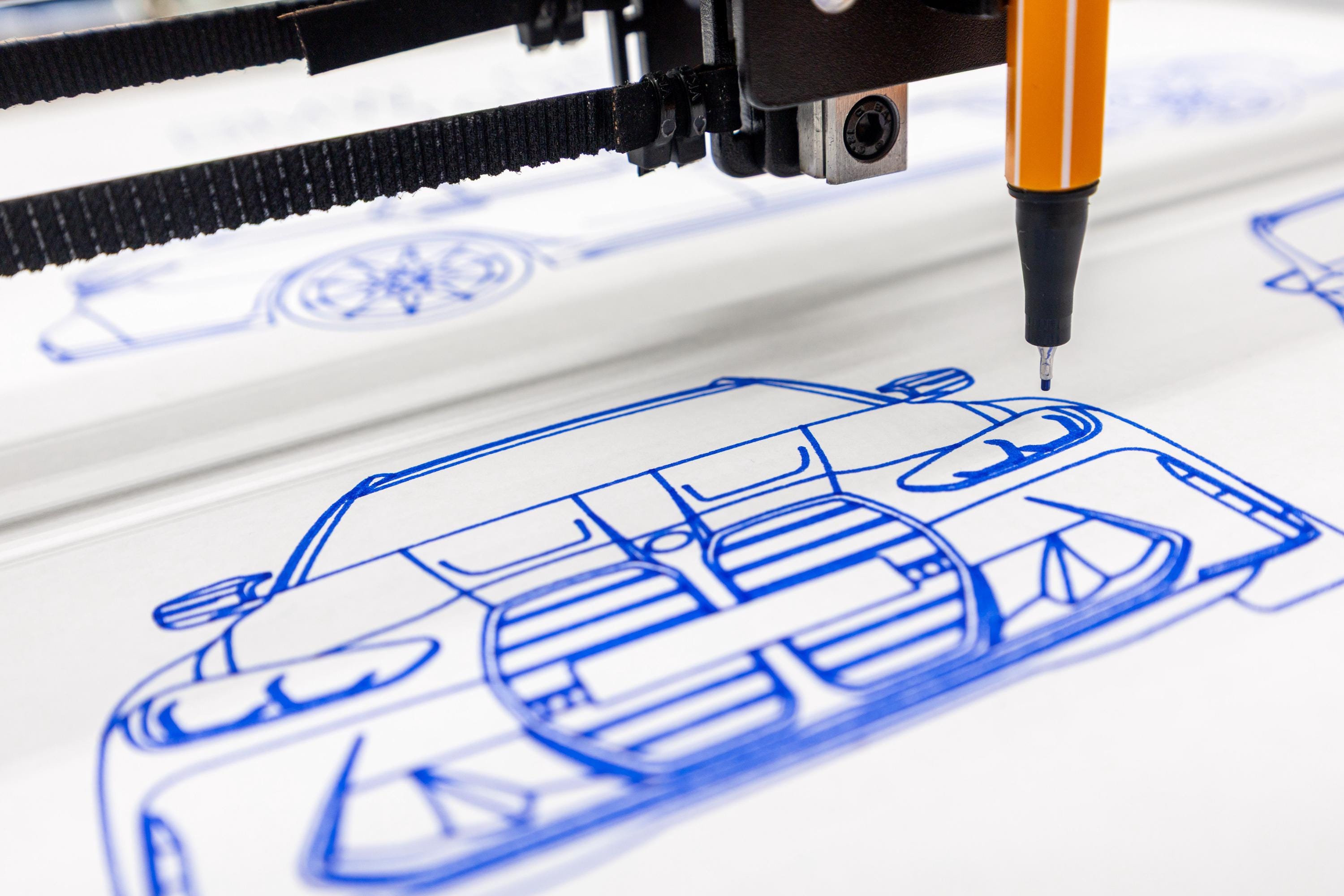 BMW G81 M3 Touring Blueprint Poster Drawing – Technical Car Art ...