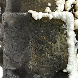 1080:Gram Beautiful Natural Top Perfect CUBIC Fluorite With CALCITE Specimen@PAK
