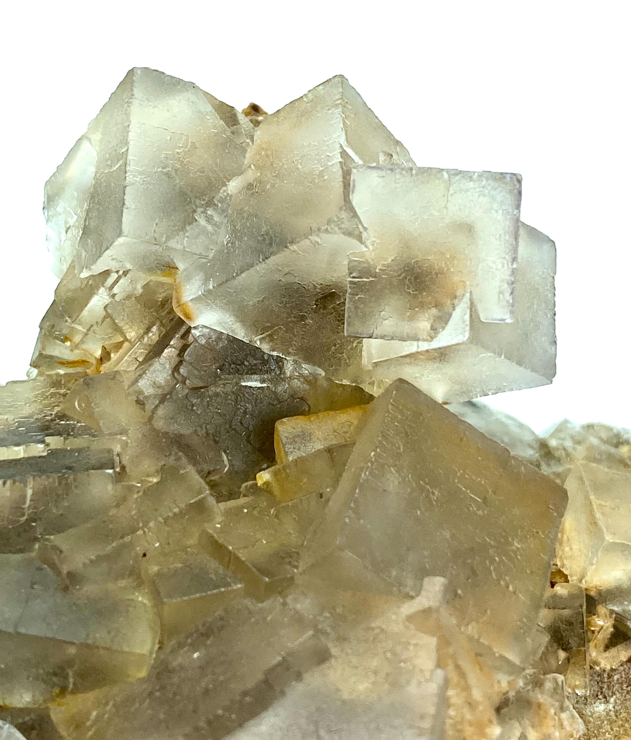 242:gram Extremely Rarest Unique Colour Top Quality Cubic Fluorite ...