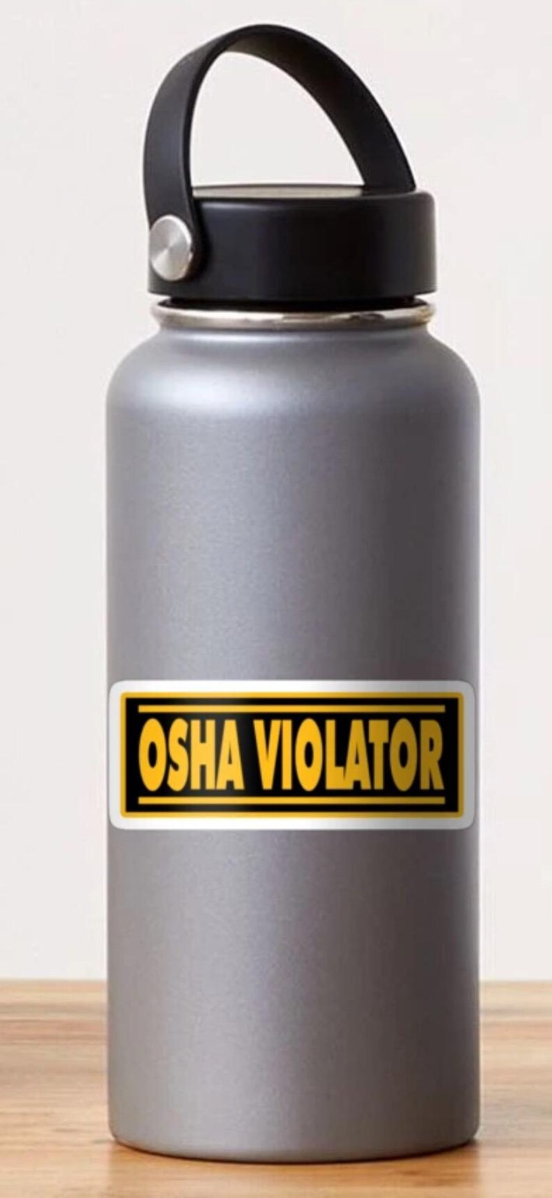Humorous Osha Sticker OSHA Violator – Funny Blue-collar Toolbox Sticker | Offensive Tradesman ...
