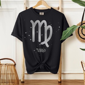 Virgo Zodiac T-Shirt, Zodiac Tee, Astrology Shirt, Birthday Gift For Virgo, Star Sign Apparel, Horoscope Fashion tee, Zodiac Signs Shirt