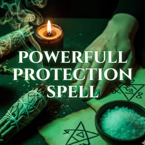 Powerful Protection Spell – Evil Eye Cleanse, Curse Removal & Aura Shield – Banishing Ritual with Energy Blocker – Same Day Casting